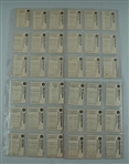 1979 Hostess Baseball Card Collection w/ Uncut Sheet