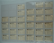 1979 Hostess Baseball Card Collection w/ Uncut Sheet