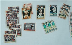 1991 Topps Cracker Jack Mini Cards w/ Ken Griffey Jr. & Nolan Ryan
