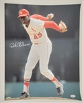 Bob Gibson Autographed 16x20 Photo JSA